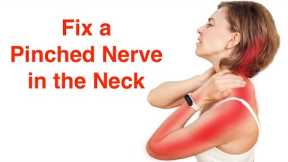 Fix a Pinched Nerve in the Neck (With FREE Exercise Sheet!)