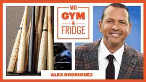 Alex Rodriguez Shows Off His Gym & Fridge | Gym & Fridge | Men's Health