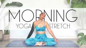 10 Min Beginner Friendly Morning Yoga Stretch - FEEL AMAZING!