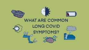 What are common Long COVID symptoms?