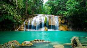 Waterfall sound, soothing music to reduce stress, anxiety and depression and induce deep sleep