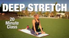 20 Minute Deep Stretch Yoga Class - Five Parks Yoga