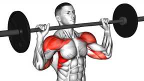 The Best Shoulder Workout with Barbell Only