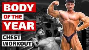 Full Chest Workout with Body of the Year, 21 yr old IFBB Pro
