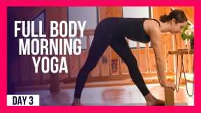 10 min Morning Yoga Stretches – Day #3 (10 MIN FULL BODY YOGA)