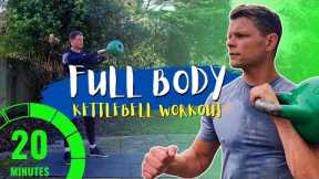 Advanced Full Body 20 min Kettlebell Workout / No Repeat