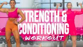 40 Minute AMRAP Strength and Conditioning Workout | Breakthrough - Day 16