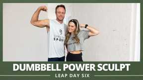 38-minute Dumbbell Power Sculpt Workout