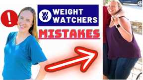 Weight Watchers Mistakes To Avoid