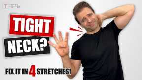 4 Must-Do Stretches For A Tight, Stiff Neck! [Neck Pain Relief Exercises]