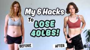 6 MORE VEGAN WEIGHT LOSS HACKS//That Helped Me Lose 40lbs!
