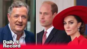 Piers Morgan says Prince William is 'hiding something' as he's told 'alarming' Kate Middleton claims