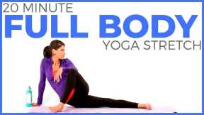 20 minute Full Body Yoga Stretch for FLEXIBILITY & SORE MUSCLES
