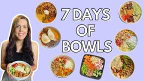 7 DAYS OF BOWLS! Healthy Meals I Eat to Lose Weight | WW Blue