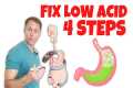 4 Steps to Fix Low Stomach Acid
