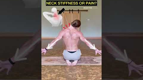 Tips for neck stiffness or pain 👁🙏🏼 #neckstiffness #neckpain #necktightness #yogatips #yoga