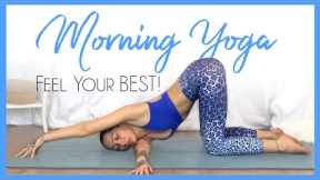 15 Minute Morning Yoga Full Body Stretch To Feel Your Best | Yoga For Overall Health