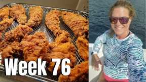 Week 76 Keto Journey and Weight Loss Transformation - Best Keto Fried Chicken Recipe Ever! #keto