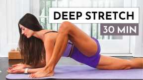 30 Min DEEP Yoga Stretch - Full Body Yoga for Flexibility