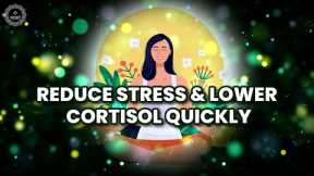 Reduce Stress And Lower Cortisol Quickly | Rife Frequencies For Anxiety Stress & Depression | 528hz