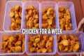 How to cook chicken for a week |