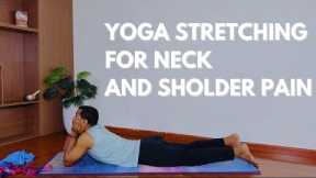 Yoga Stretching For Neck And Shoulder Pain - 15 min Yoga Release Tension with Praveen Kumar