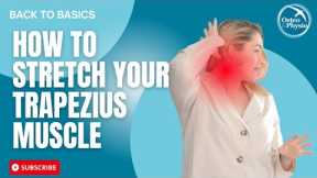 Back to Basics: How to stretch your Trapezius muscle
