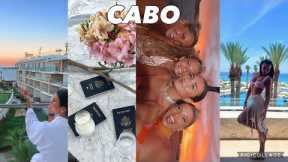 CABO GIRLS TRIP | roomies take on mexico, all-inclusive resort, early bday surprises, sunset boat