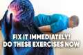 3 exercises that will get rid of your 