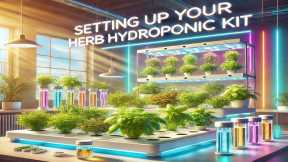 A Complete Guide For Your Herb Hydroponic Kit Set Up