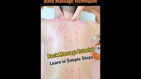 Relax and Learn Home Back Massage Techniques