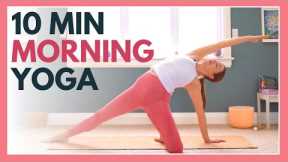 10 min Morning Yoga Stretch to Wake Up - ALL LEVELS NO PROPS