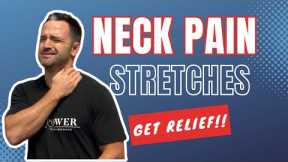 Neck Pain Stretches And Exercises | INSTANT RELIEF