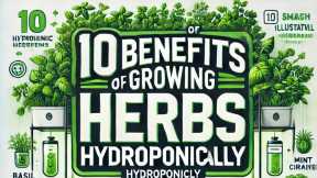 10 Benefits of Growing Herbs Hydroponically