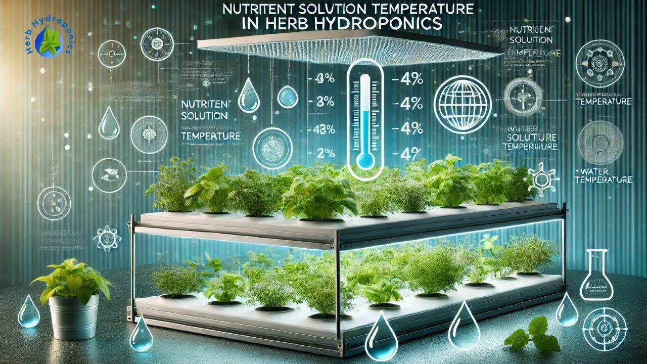 Optimal Temperature Range For Nutrient Solution In Herb Hydroponics