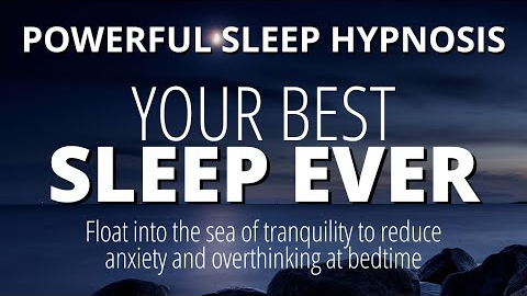 Deep Sleep Guided Meditation and Sleep Hypnosis | Reduce Stress and Anxiety | Dark Screen Experience