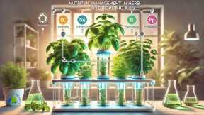 Importance Of Nutrient Management In Hydroponic Herbs