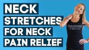 8 Min Neck Stretches For Neck Pain Relief Exercises Instant Relief