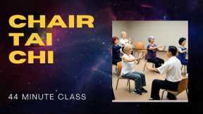 44 Min. Seated Chair Tai Chi - Ease Pain & Aches thru simple  movement patterns w/GailPB