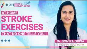 Stroke Rehab Exercises at Home: Fix Neck Posture, Guided by Dr. Sonika | HCAH