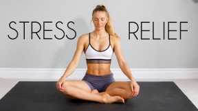 20 min Full Body STRETCH/YOGA for STRESS & ANXIETY Relief