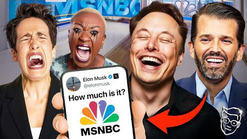 Elon Shocks World: Announces He Is BUYING MSNBC!? Internet Rejoices, Libs On Suicide Watch: 🤣