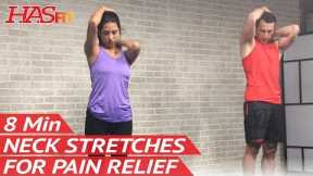 8 Min Neck Stretches for Neck Pain Relief Exercises