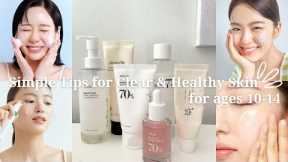 Teen Skincare 101: A Beginner's Guide to Healthy Skin (10-14 years)