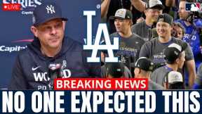 URGENT! LOOK WHAT AARON BOONE SAID ABOUT THE DODGERS WORLD SERIES CHAMPIONS! [Los Angeles Dodgers]