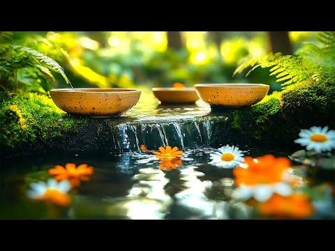 Relaxing spa music • Soothing sounds of water 🌿 Reduce stress and anxiety