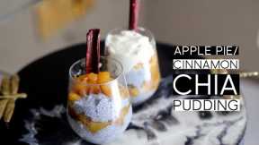 APPLE PIE / CINNAMON CHIA PUDDING I BEYOND BEAUTY NATASHA