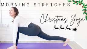 Christmas Morning 10 Minute Yoga STRETCHES | 10 Min daily yoga stretch routine | LEMon Yoga