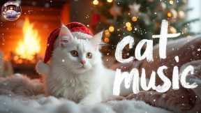 Christmas Cat Music 🎄 Soothing Holiday Melodies for Cats 🐾 Reduce Stress & Anxiety