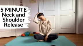 Neck and Upper Shoulder Pain Relief FOLLOW ALONG | 5 MINUTE